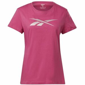 Reebok VECTOR GRAPHIC TEE Dámské triko, růžová, velikost XL